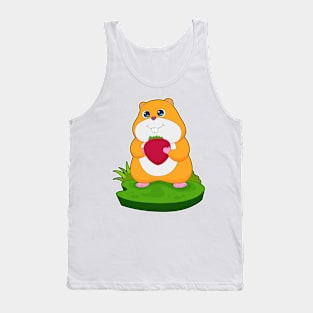 Hamster Strawberry Fruit Tank Top